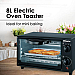 POWERPAC PPT08 TOASTER OVEN 8L 650W